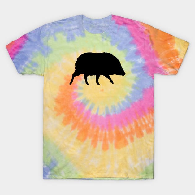 Javelina Silhouette T-Shirt by Coffee Squirrel